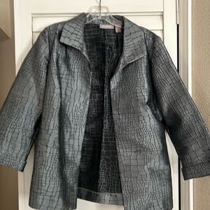 Chics size 0 grey jacket